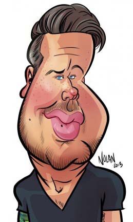 Digital Caricature Artist Nolan 